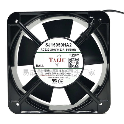 TAIJU SJ15050HA2 AC220-240V 0.23A Cabinet Axial Cooling Fan