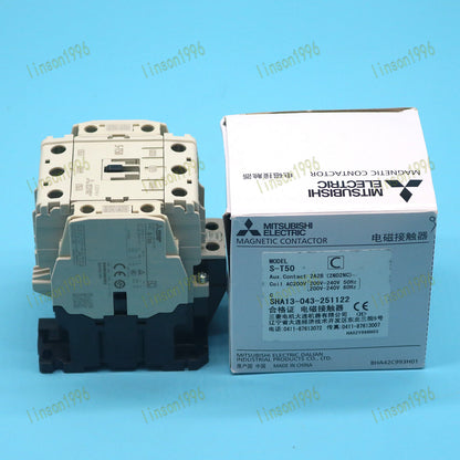 Mitsubishi Magnetic Contactor S-T50 AC200V In Box - MITSUBISHI