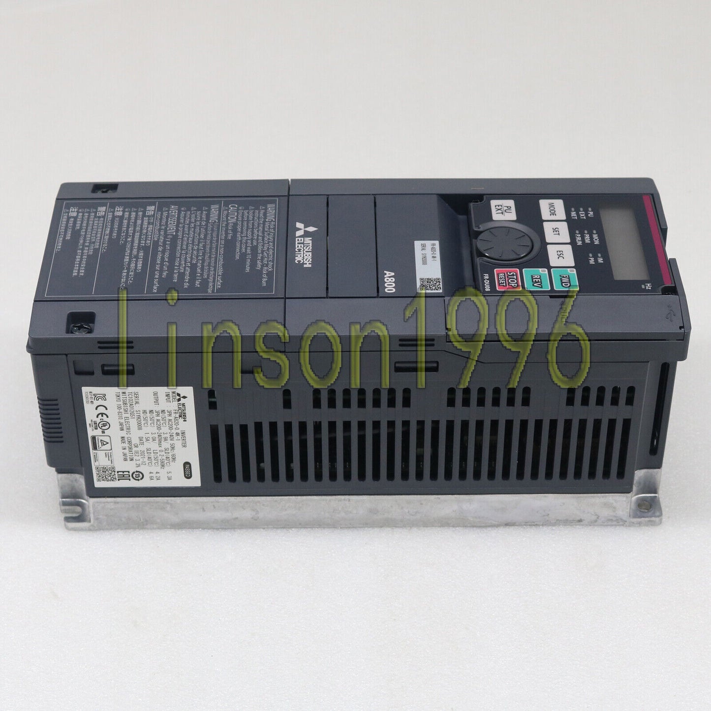Mitsubishi Inverter FR-A820-0.4K-1 - MITSUBISHI ELECTRIC
