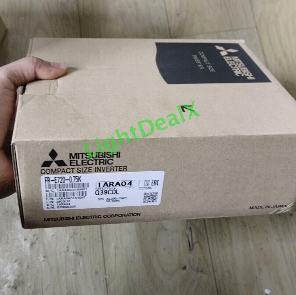 new 1PCS Inverter 3PH AC200-220V 0.75kW Mitsubishi FR-E720-0.75K One year - MITSUBISHI HEAVY INDUSTRIES