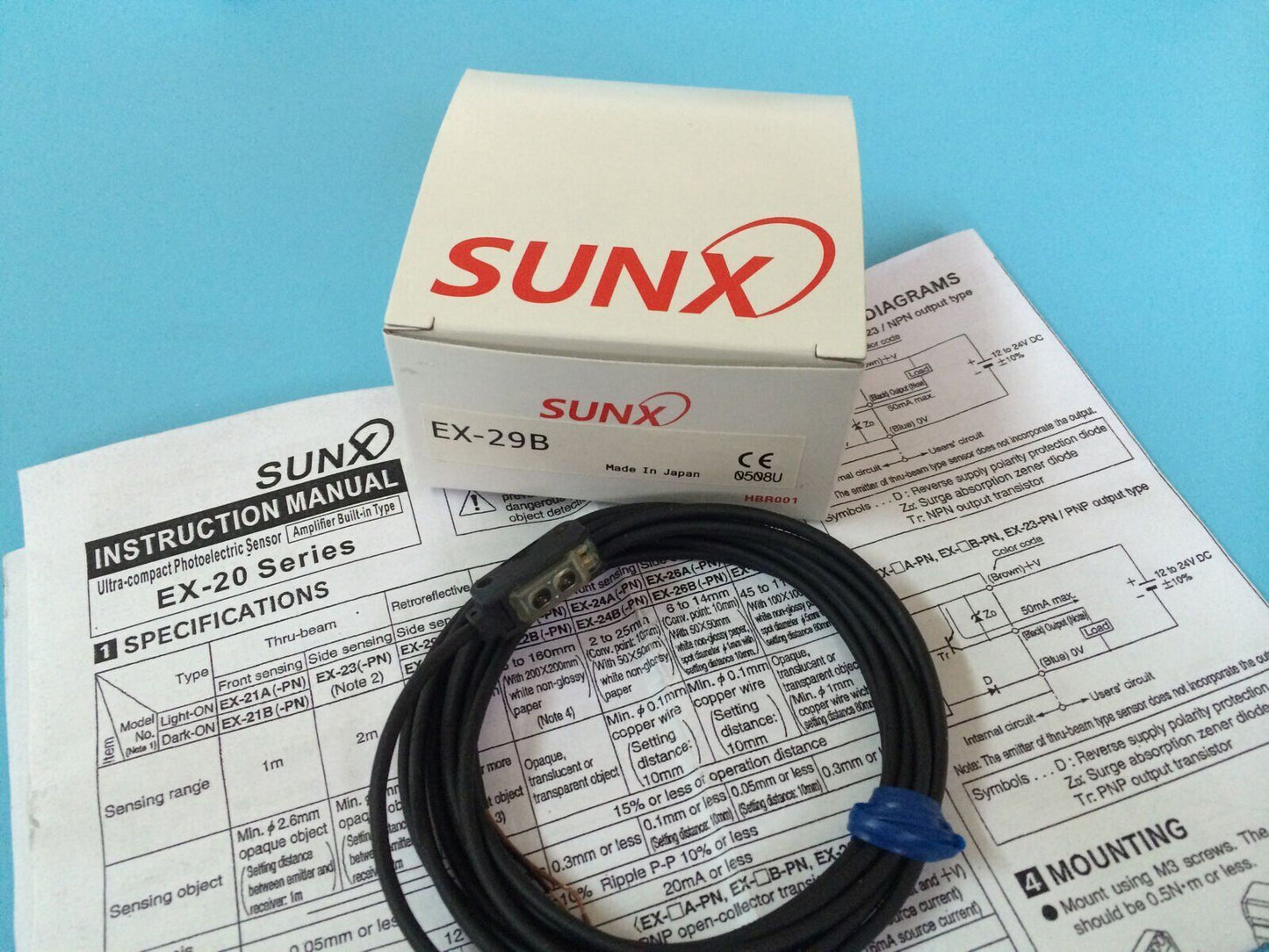 1PCS Panasonic EX-29B SUNX Photoelectric Sensor - PANASONIC