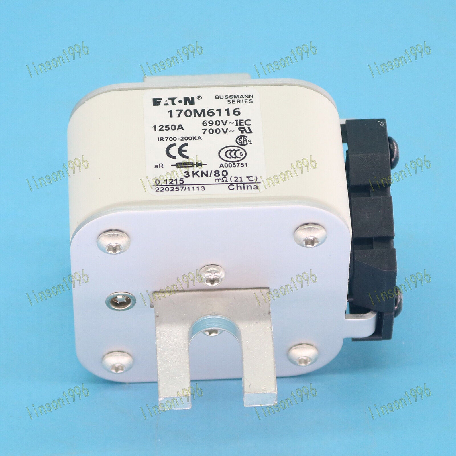 1250A Eaton Bussmann Fuse 170M6116 690V - EATON BUSSMANN