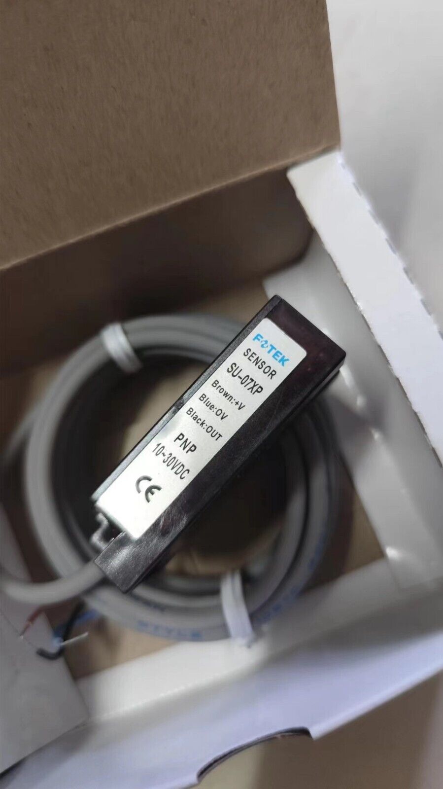 new 1 pcs FOTEK SU-07XP Photoelectric Sensor PNP 10--30VDC - FOTEK SU-07XP PHOTOELECTRIC SENSOR
