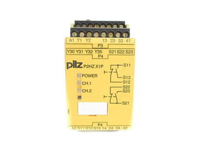 PILZ P2HZX1P24VDC3N/O1N/C2SO 777340 24VDC 5A NSNP - 24V Direct Current 5 Ampere Power Supply - Professional Grade - PILZ