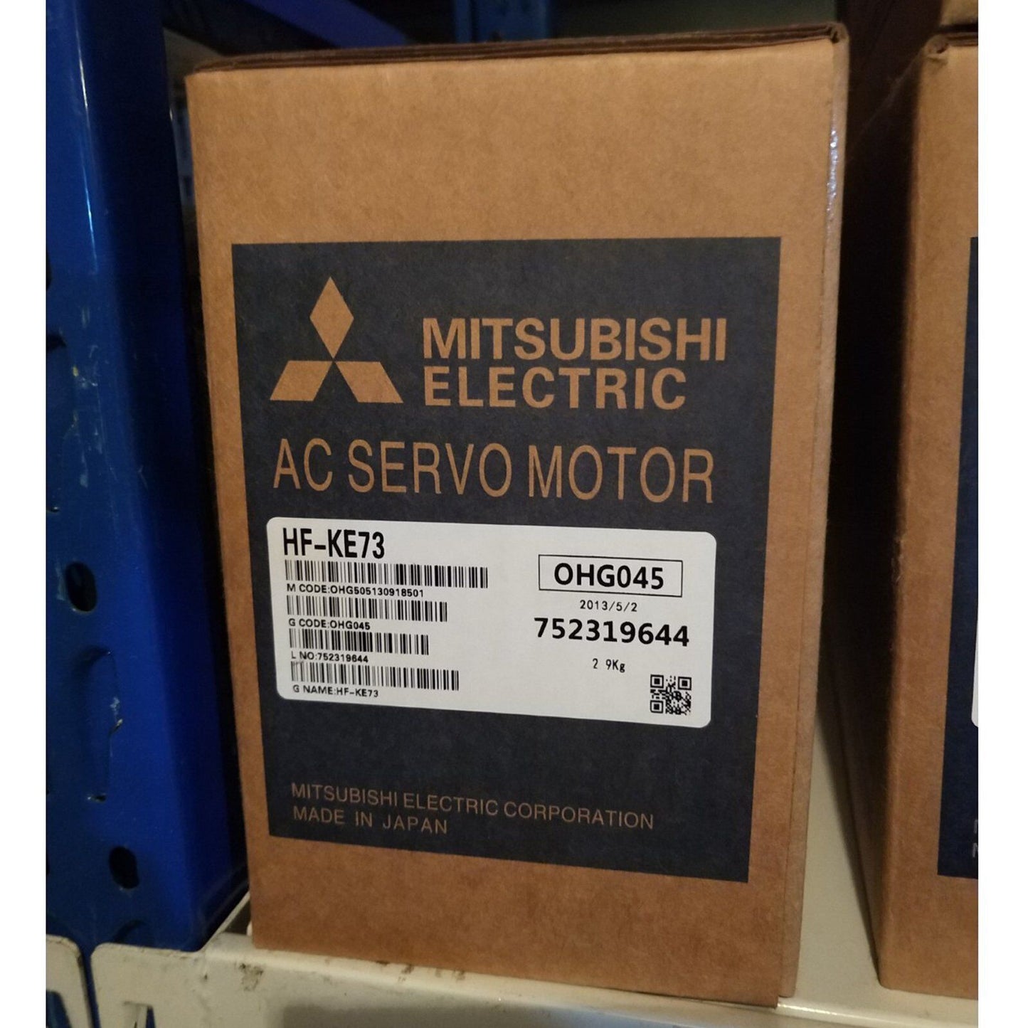 1PC Mitsubishi Servo Motor HF-KE73 - MITSUBISHI