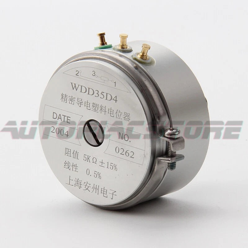1X WDD35D-4 1K 2K 5K 10K 0.5% 18mm Precision conductive plastic potentiometer