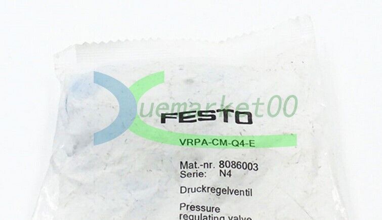 new ONE IN BOX FESTO pressure reducing valve VRPA-CM-Q4-E 8086003 - FESTO