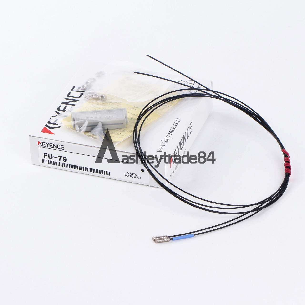 new ONE  KEYENCE FU-79 Digital Fiber Optic Sensor FU79