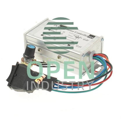 Max 20A 12V 24V PWM DC Motor Stepless Variable Speed Control Controller Switch M