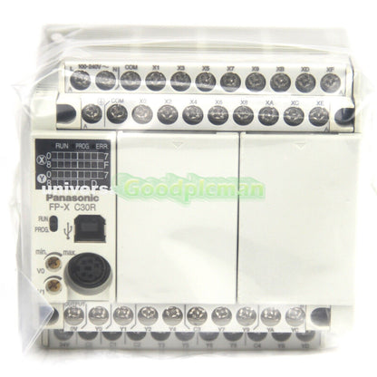 Panasonic AFPX-C30R PLC Control Unit 100~240VAC 16 DC Inputs