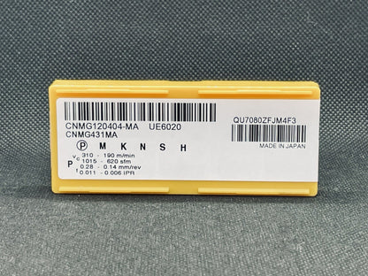 MITSUBISHI DIAEDGE CNMG431-MA UE6020/CNMG120404-MA UE6020 Carbide Inserts 10 PCS