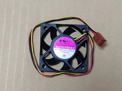 new Bi Sonic BS501012H 5010 5CM 12V computer CPU cooling fan 3-wire