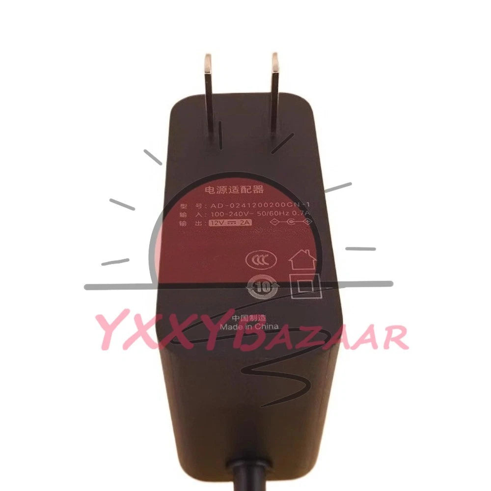 1Pcs Power Adapter AD-0241200200CN-1 12V2A 12V 2A O241200200CN