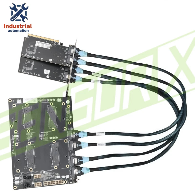 NVIDIA V100 SXM2 GPU Base Board Kit with PCIe Adapter & Cables for AI Server~