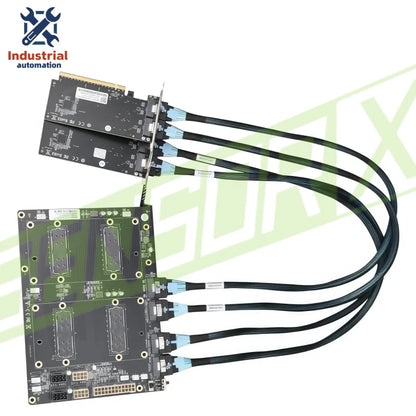 NVIDIA V100 SXM2 GPU Base Board Kit with PCIe Adapter & Cables for AI Server~