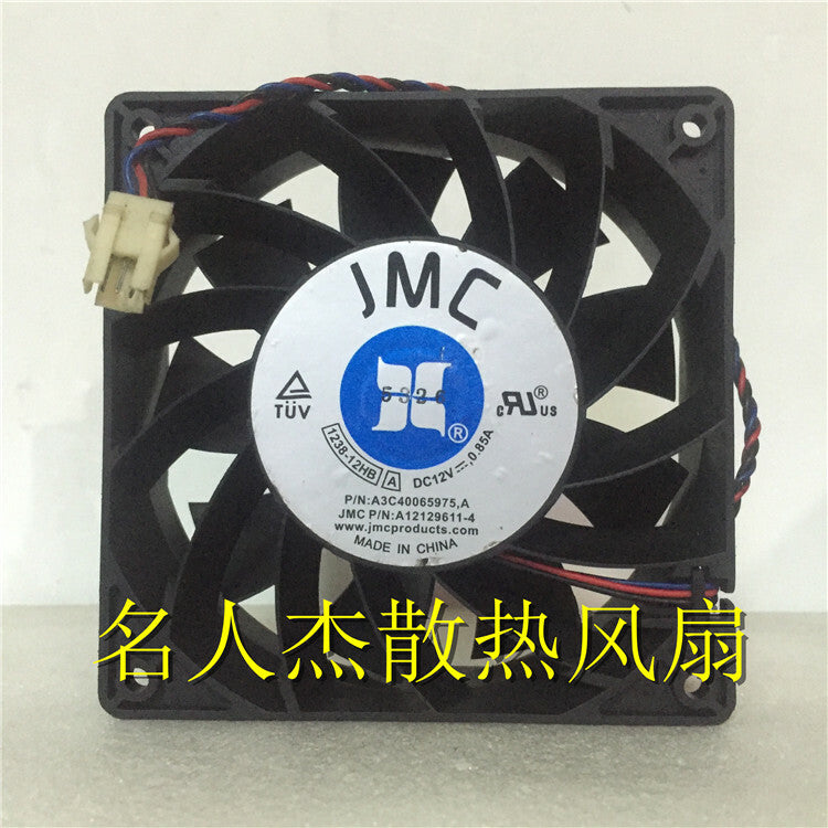 1pcs  JMC 1238-12HB A DC12V 0.85A 12038 12cm cooling fan