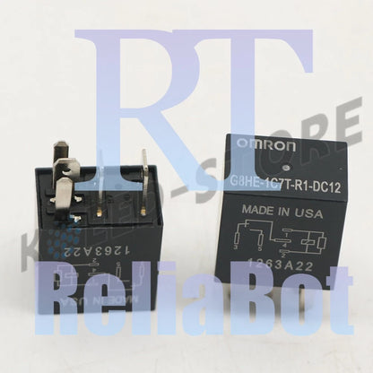1PCS Omron G8HE-1C7T-R1-DC12 12VDC Relay G8HE1C7TR1