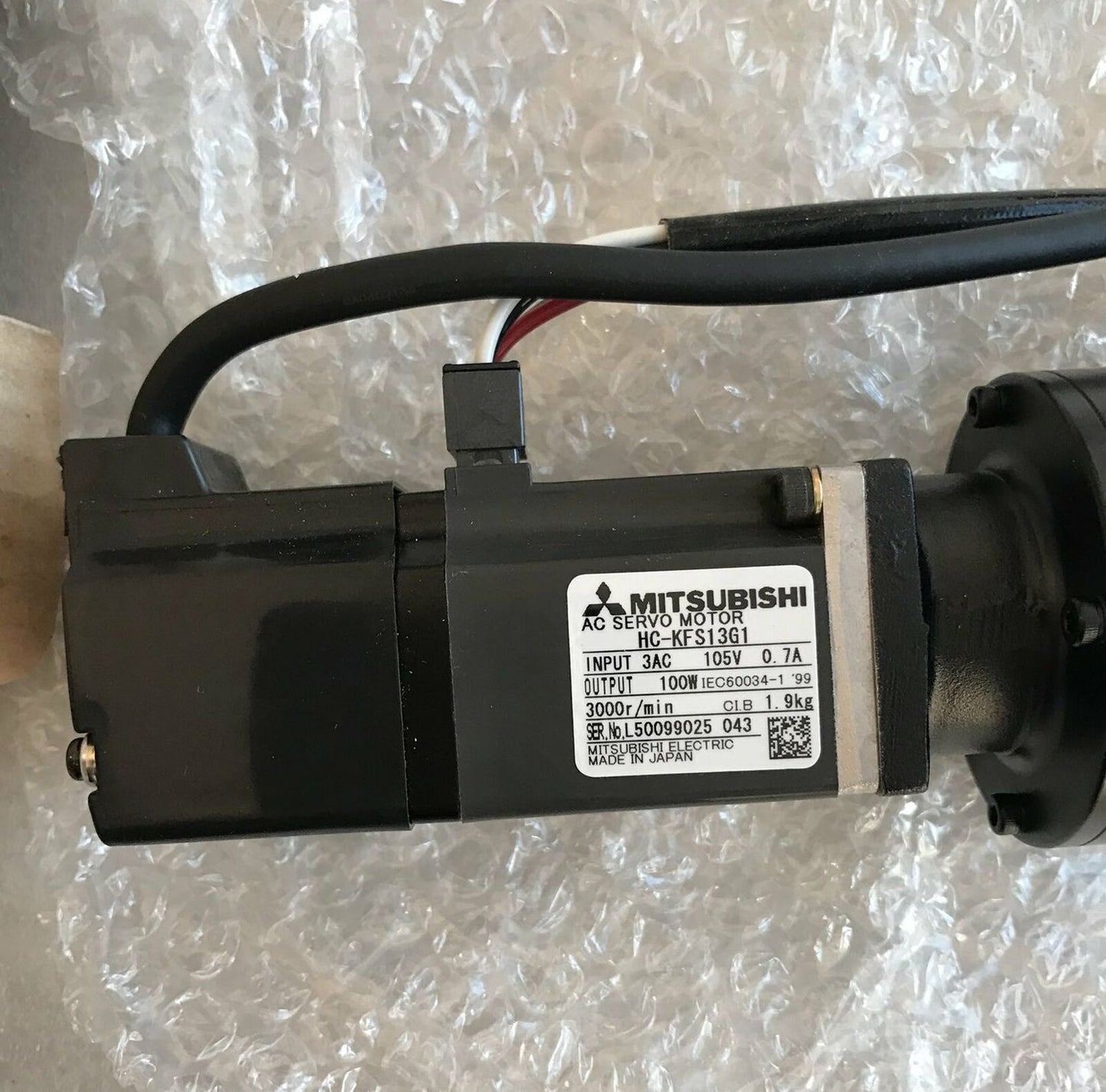 used Mitsubishi ONE HC-KFS13G1 servo driver tested good condition - MITSUBISHI