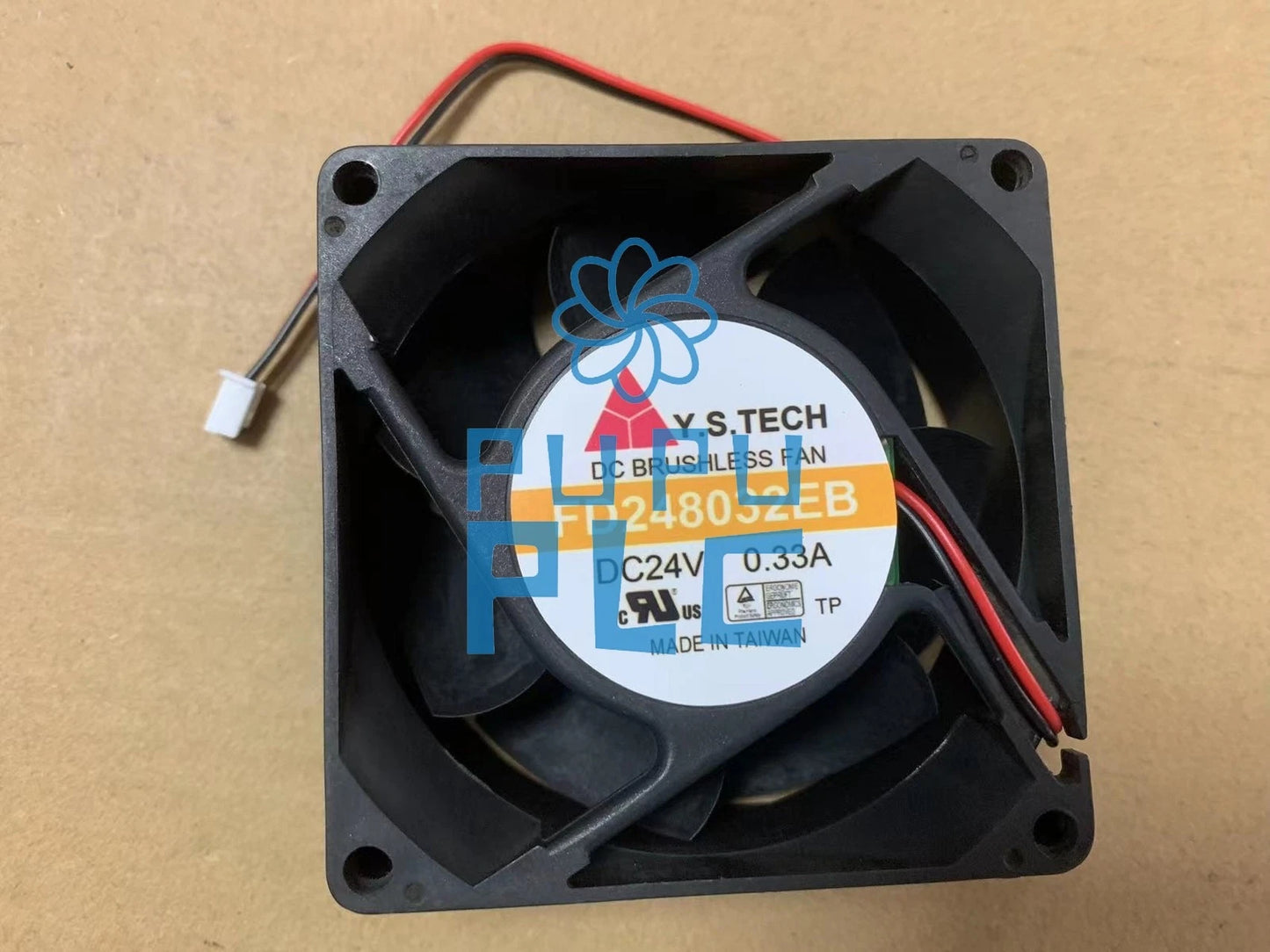 Y.S.TECH FD248032EB fan 24V 0.33A 2pin 80*80*32mm~