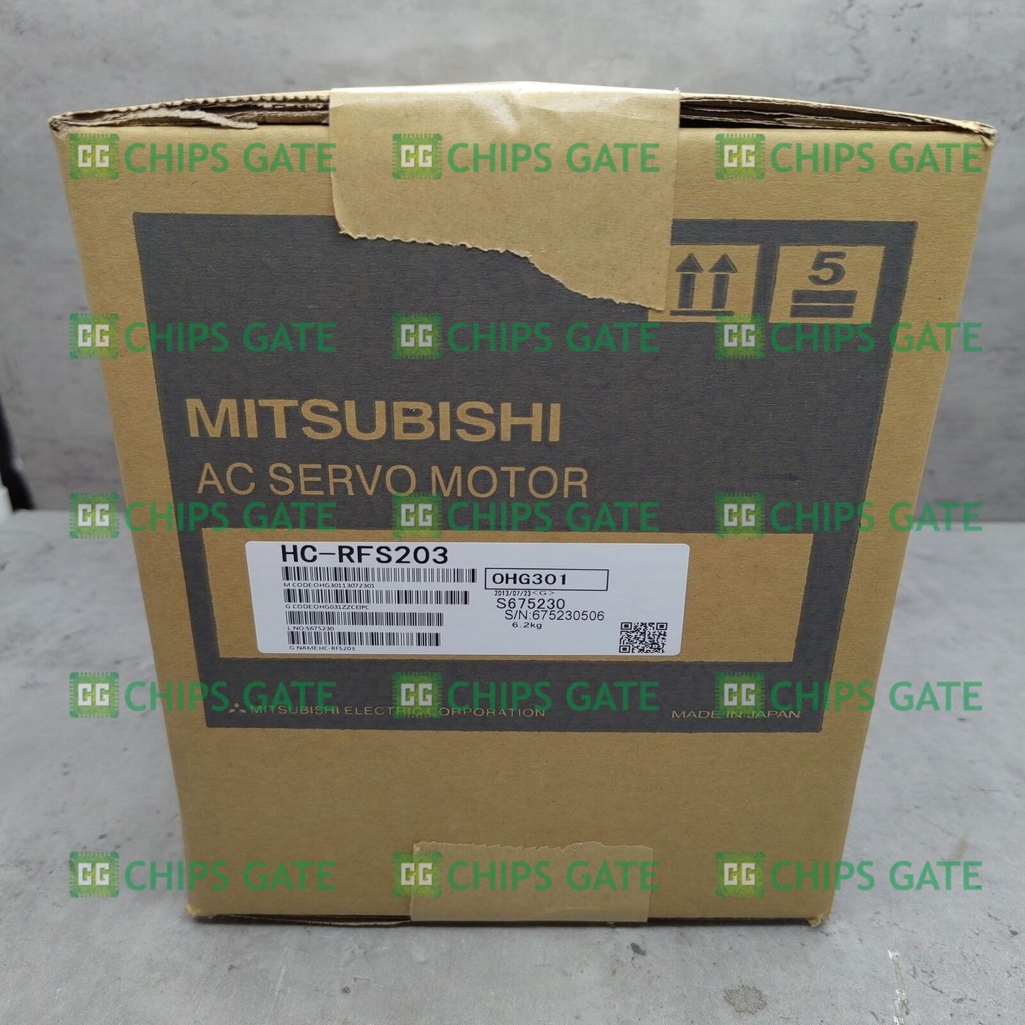 Mitsubishi HC-RFS203 AC Servo Motor Fast Ship - MITSUBISHI