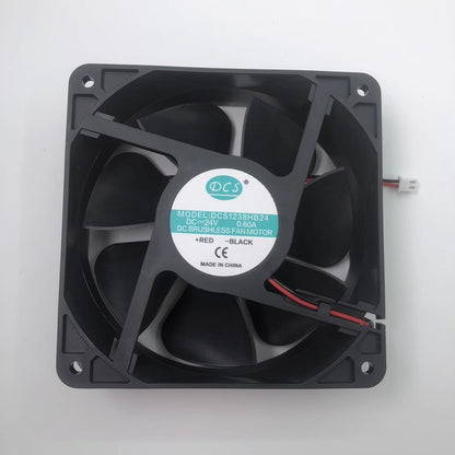DCS DCS1238HB24 12038 DC24V 0.60A 12CM 2-Pin Inverter Cooling Fan