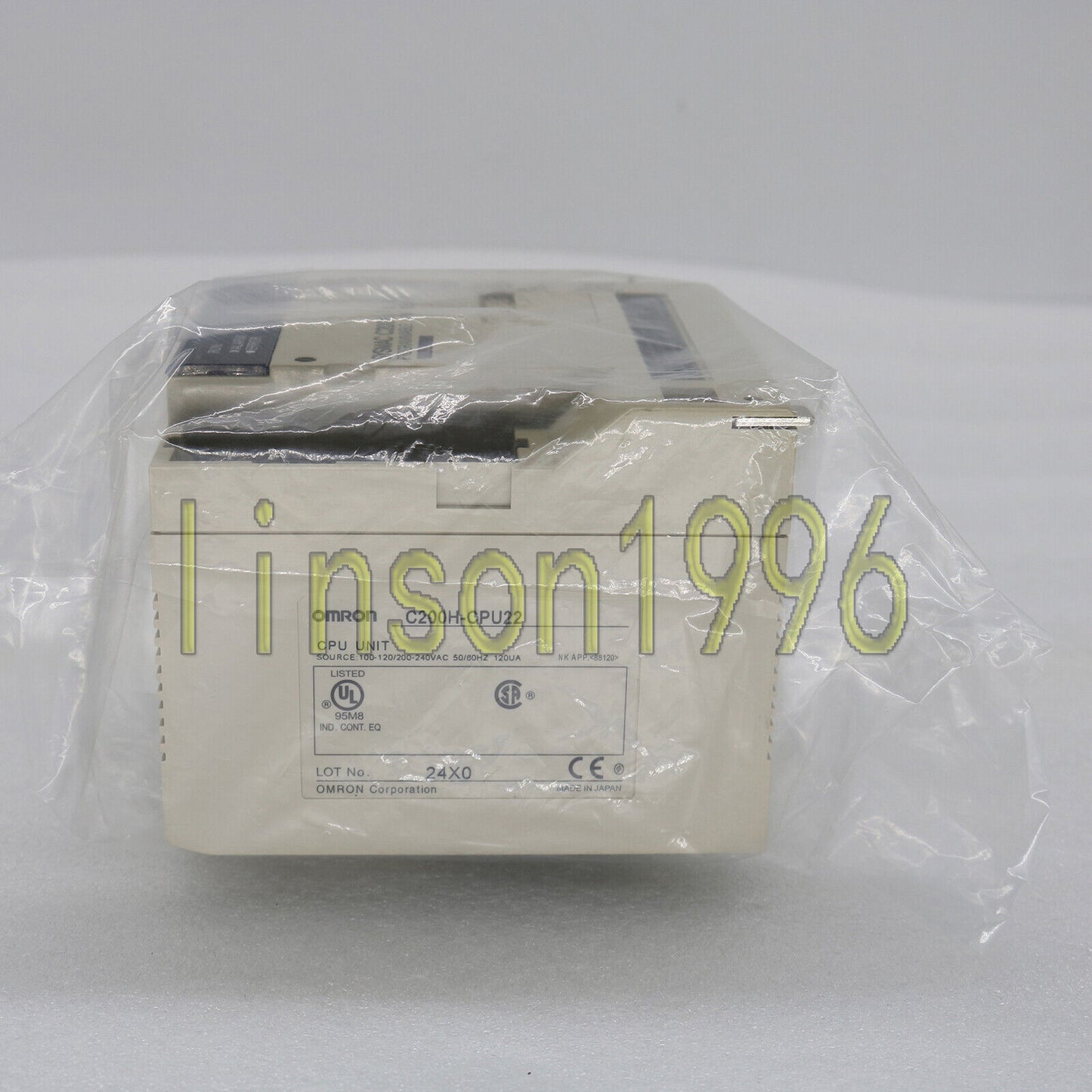 Used Omron Programmable Controller CPU Module C200H-CPU22 Fully Tested Industrial Automation Controller - OMRON