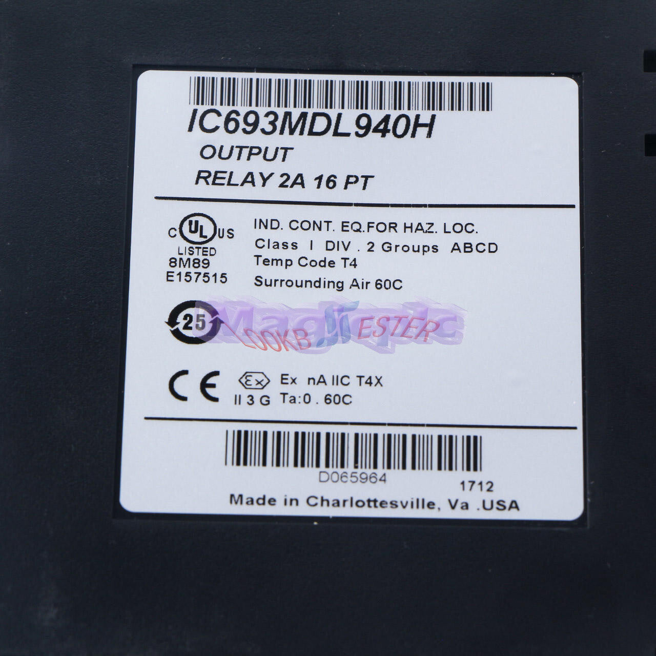 new 1PCs GE FANUC IC693MDL940H Output Relay 2A 16 Point
