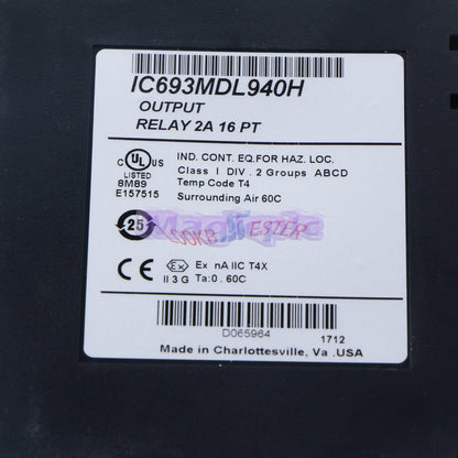 new 1PCs GE FANUC IC693MDL940H Output Relay 2A 16 Point