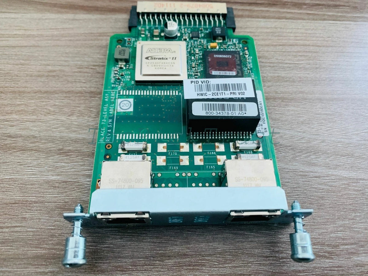 1pc HWIC-2CE1T1-PRI router module interface card