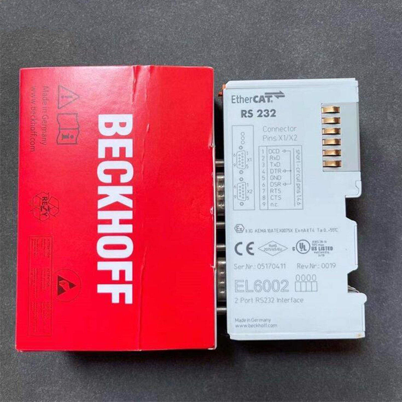 new 1PCS  BECKHOFF EL6002 PLC Communication moudle