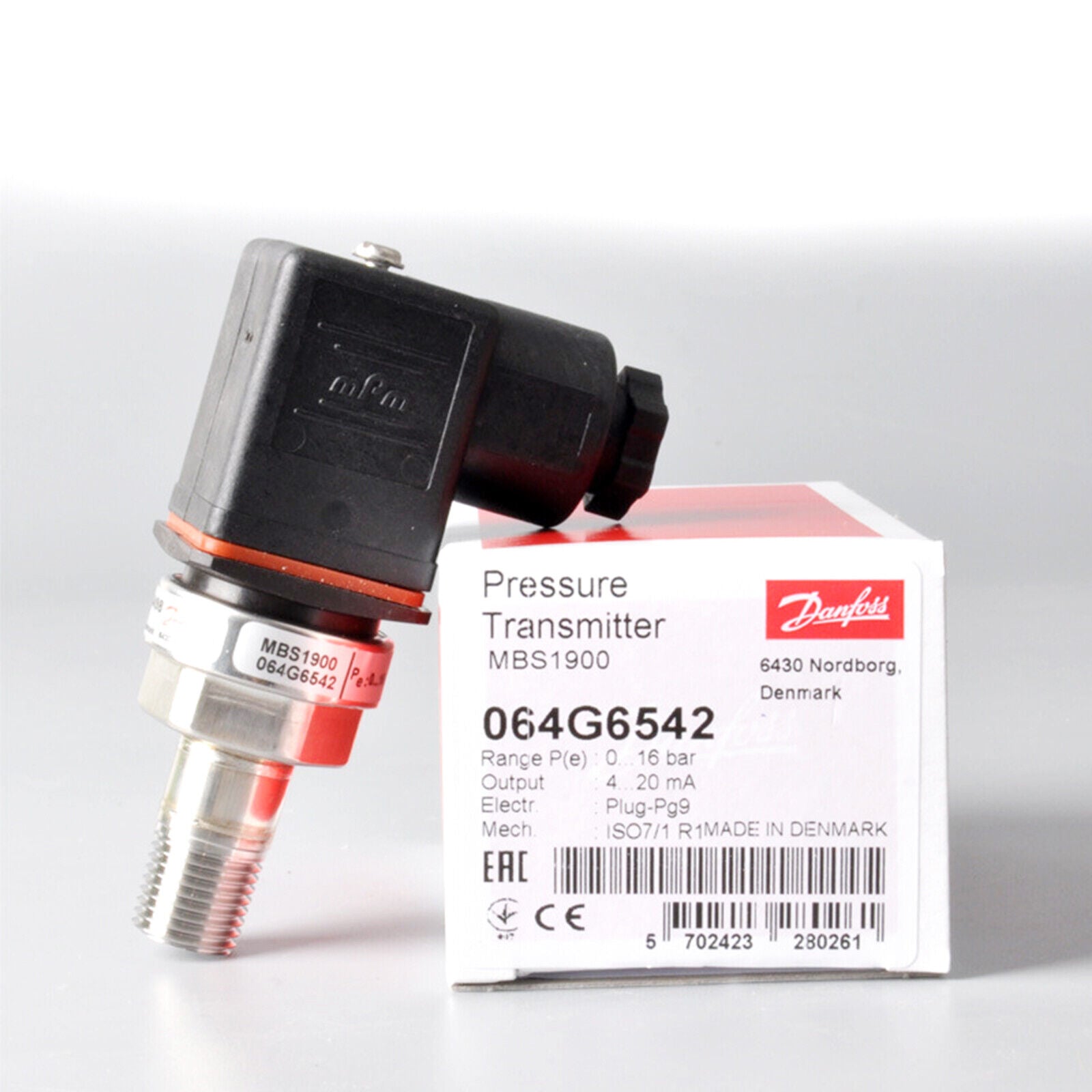 new DANFOSS MBS 1900 064G6542 Pressure Transmitter DANFOSS