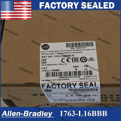 Allen Bradley 1763-L16BBB MicroLogix 1100 16 Point Controller PLC 1 PC - ALLEN BRADLEY