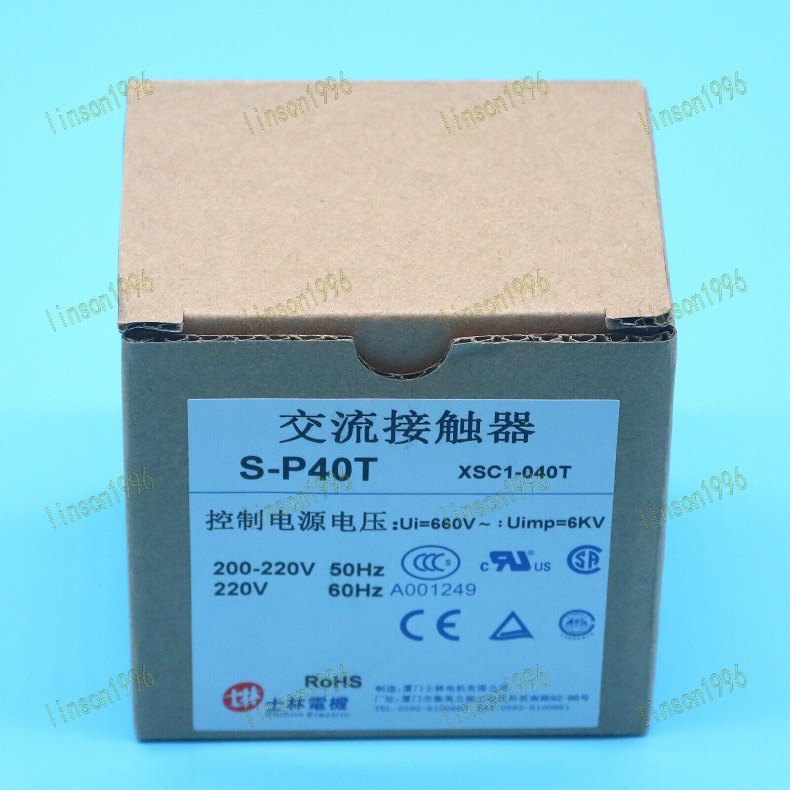 new 1pc  For Shihlin AC magnetic contactor S-P40T 220V spot stocks Shihlin