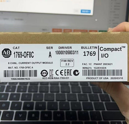 New Factory Sealed AB 1769OF8C - COMPACTLOGIX