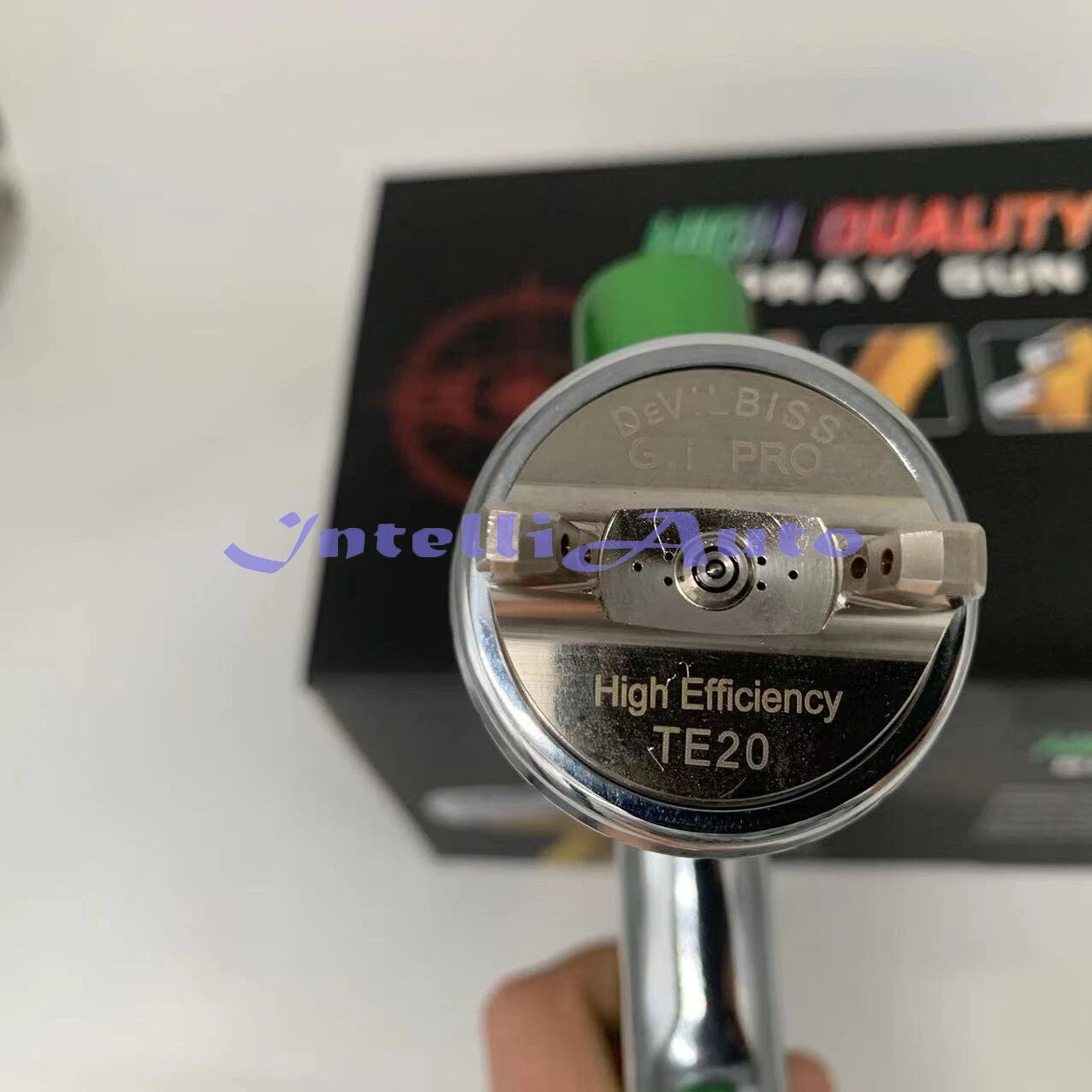 Green varnish/primer TE20 1.3mm Nozzle LVMP Car Pain Tool Pistol for Devilbiss