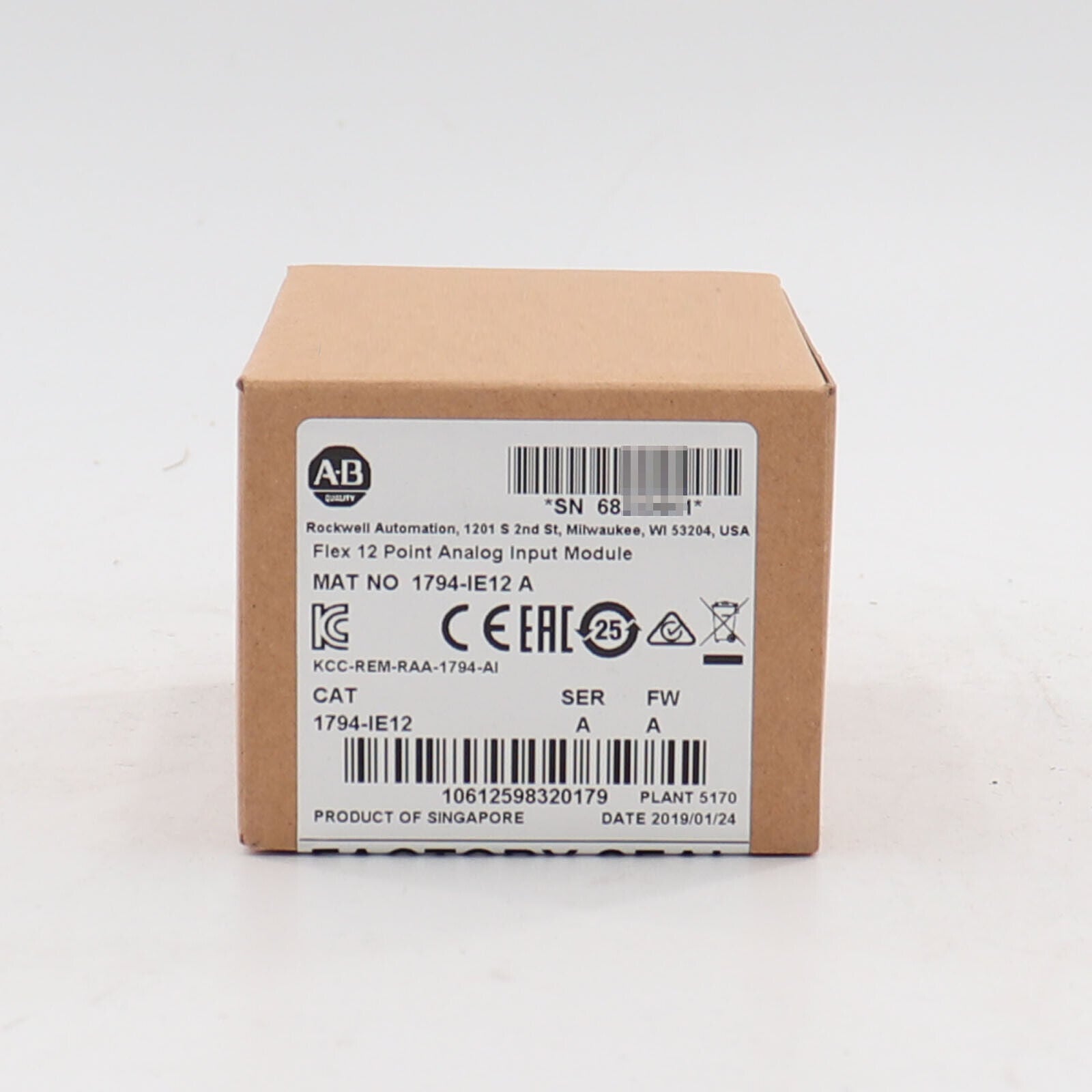 Allen Bradley 1794-IE12 Flex 12 Point Analog Input Module NEW Sealed - ALLEN BRADLEY
