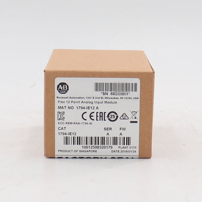 Allen Bradley 1794-IE12 Flex 12 Point Analog Input Module NEW Sealed - ALLEN BRADLEY