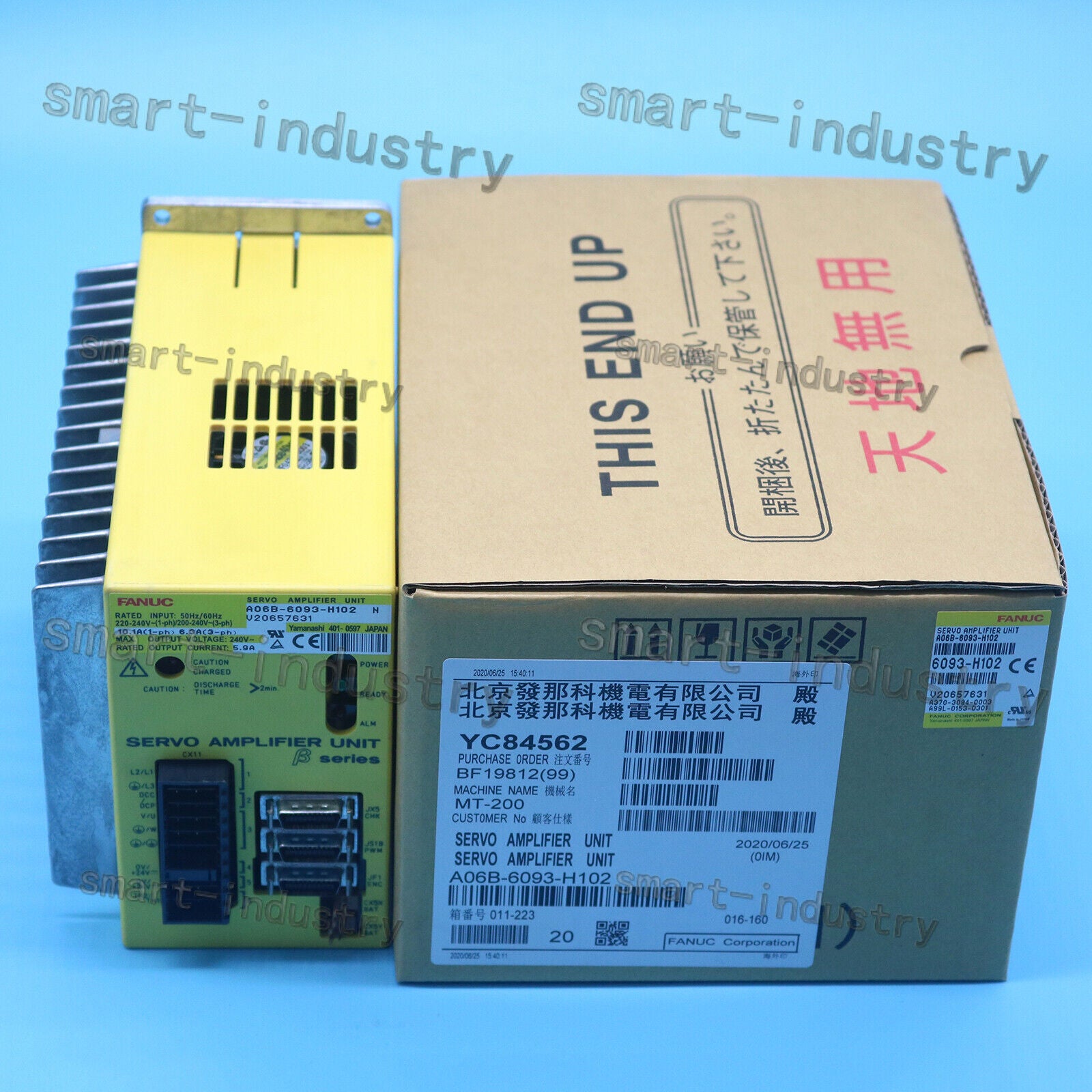 new 1PCS A06B-6093-H102  FOR FANUC SERVO AMPLIFIER UNIT