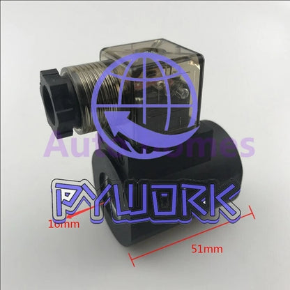 1X Inner Diameter 16mm Height 51mm Cartridge Valve Hydraulic Solenoid Valve Coil
