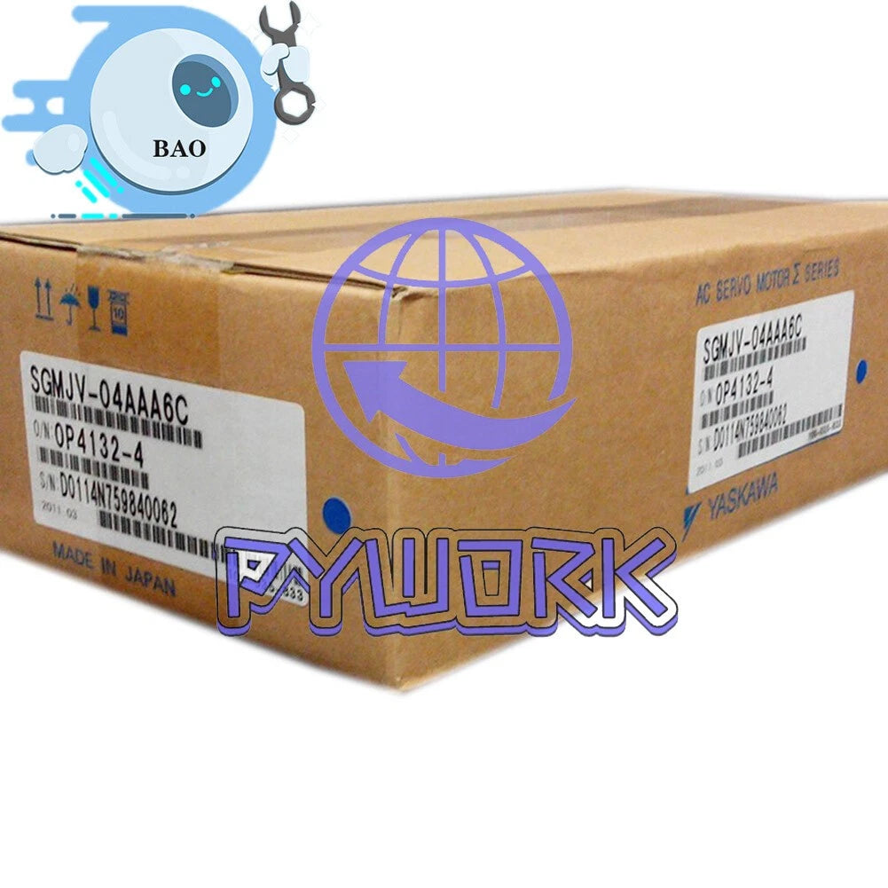 1PCS Yaskawa Servo Motor SGMJV-04AAA6C