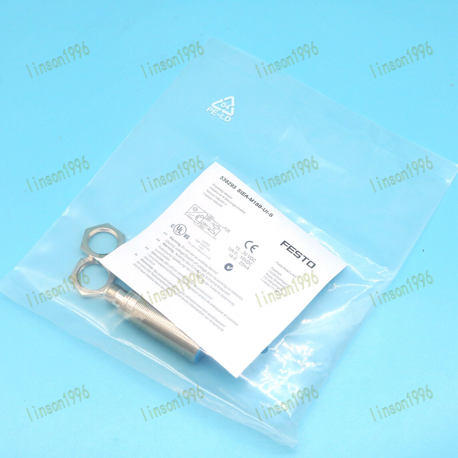 FESTO Sensor 538293 UI-S 1 Year - FESTO
