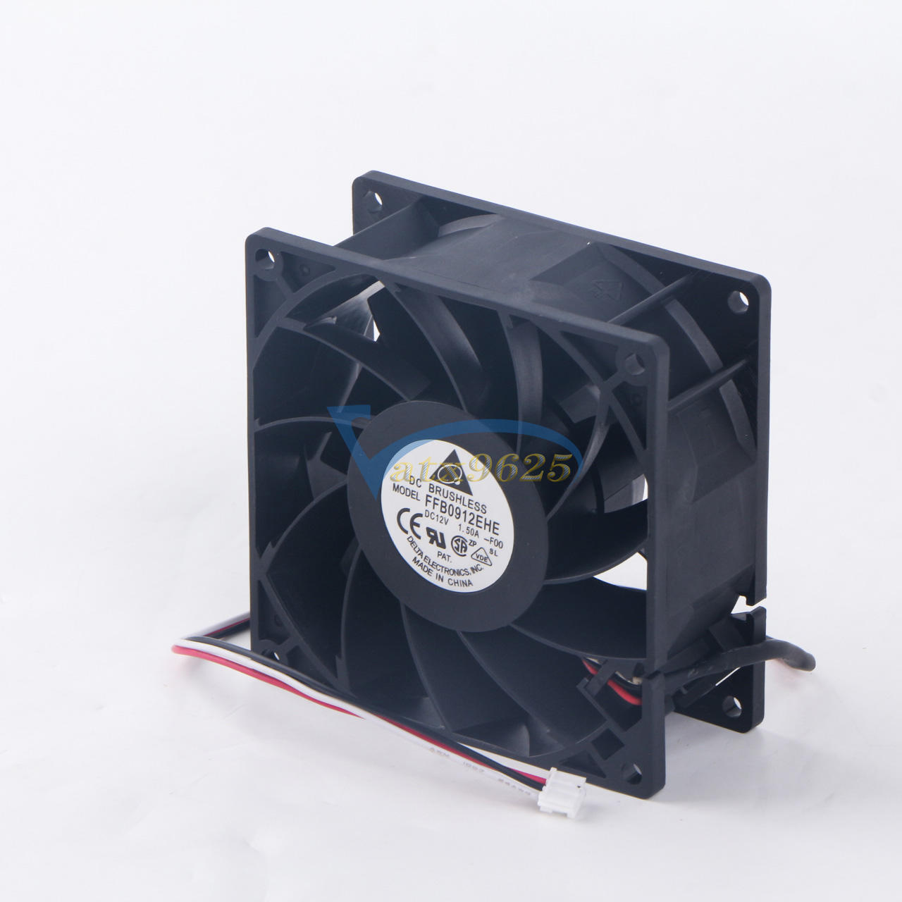 new One Delta High Airflow Fan FFB0912EHE 92x92x38mm 92mm 9038 12V 1.5A 3wire - DELTA
