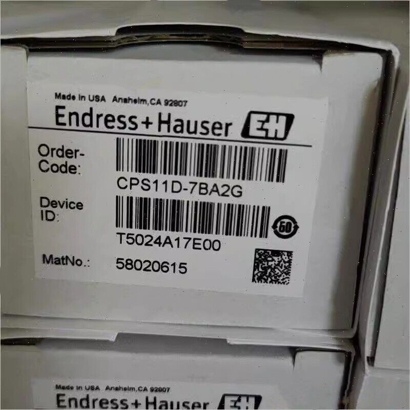 CPS11D-7BA2G pH electrode sensor - E+H