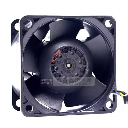 Nidec V60E12BS2CB5-08 6038 DC12V 2.50A 6CM 4-Wire Server Cooling Fan