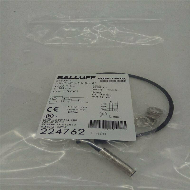ONE BALLUFF PROXIMITY SENSOR BES 516-324-E4-C-S4-00,3 - BALLUFF