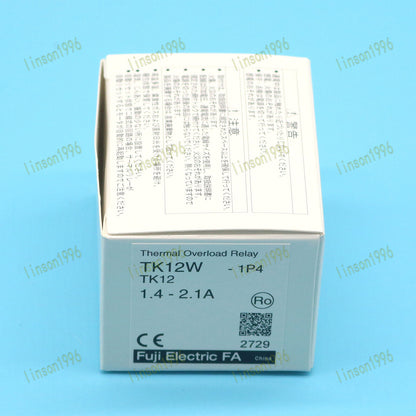 1PC For FUJI TK12W 1.4-2.1A Thermal Overload Relay Fast - FUJI
