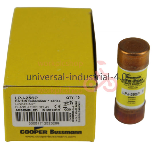 10PCS BUSSMANN LPJ-25SP Fuse 25A