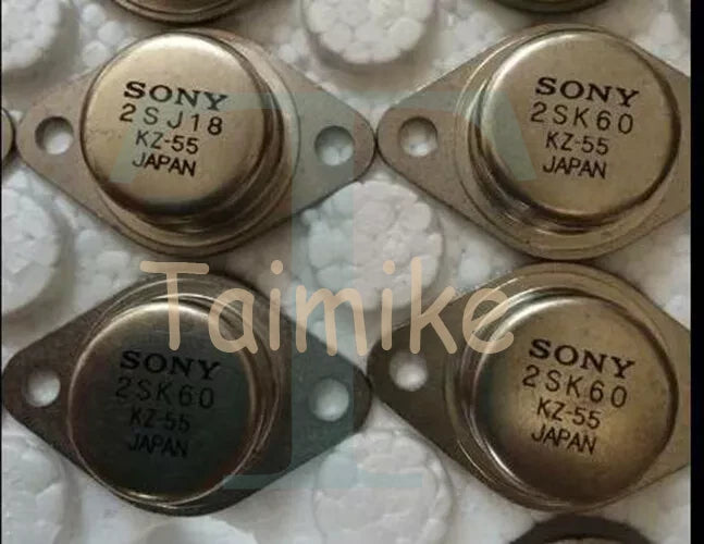 1 set 2SJ18 2SK60 Audio Transistor TO-3 2SJ18 + 2SK60 Matched