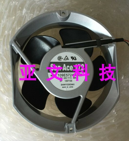 1pcs SANACE172 109E5724H503 24V 0.58A 172 * 150 * 51MM dual ball fan
