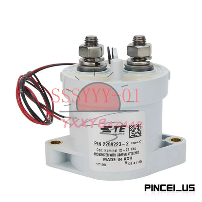 1Pcs TE High-voltage DC Contactor 2299223-2 12V-24VDC DC Relay 900V500A